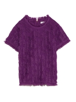 ペーパーヤーンフリンジニット/PPL