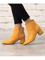 ポインテッドカラーショートブーツ/マスタード(044)