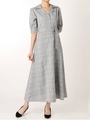 マキシシャツドレス/GRY