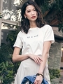 ロゴTシャツ/ホワイト