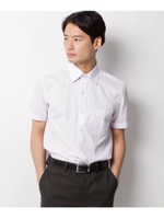 高通気性×抗菌防臭　半袖シャツ/パープル(080)