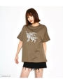 大神 シルエット Tシャツ/BRN