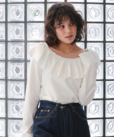 マルチwayフリルカットソートップス【メール便可／100】