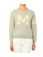 ビッグイニシャルニットプルオーバー