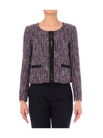 [L]ラメ入りツイードジャケット