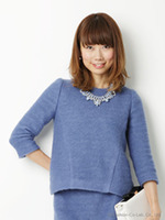 スライバーニットプルオーバー