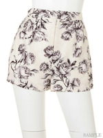 レトロフラワーショートパンツ