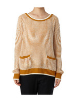 格子デザインプルオーバー