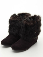 インヒールショートブーツ