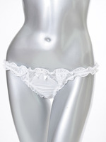 チュールドットショーツ