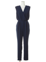 【GREED】Double　Satin　カシュクールジャンプスーツ