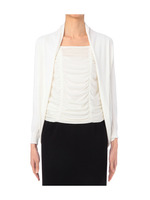 カシミヤ混トッパーカーディガン