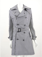 ギンガムトレンチ　　コート