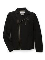 コットンダブルライダースブルゾン