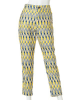 プリントテーパードパンツ