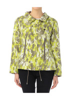 ミリタリープリントフード付きジャケット