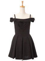 Dオフショルダーコンビネゾン