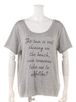 【Capture by Hollywoodmade】メッセージＴシャツ