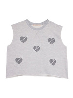 No　sleeve　heart　tank