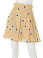 ドットマーガレットフレアスカート