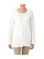 ノーカラージャージジャケット