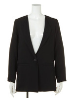 ノーカラーテーラード