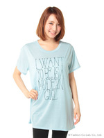 ロゴ入りカットチュニック