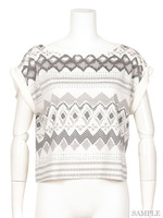 TRIBAL PRINT JERSEY