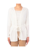 [S]リボンベルト付きトッパーカーディガン