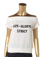 オフショル裏毛TOPS