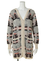 【Planet blue world】オルテガジャガードカーデ