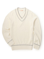 ハイタッチリネン2/36プルオーバニット