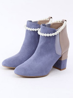 パールサイドゴアブーツ