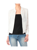 フラワーレースブルゾン