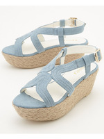 Gデニムエスパサンダル