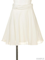 コットンシフォンスカート