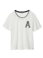 スパンコールイニシャルTシャツ