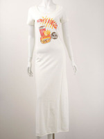 ハンバーガーTシャツマキシ