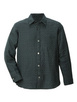 プチドットプリントシャツ