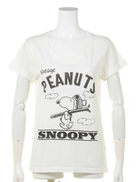 【Jour de Language】Vintage Snoopy SKI プリント Tシャツ