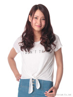 【R】前結びロゴTシャツ