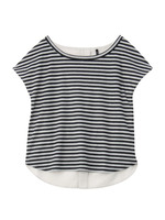 ボーダー切り替えプルオーバー