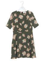 中花フレアワンピース