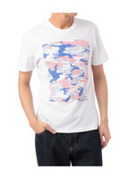カモフラプリントTシャツ