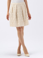 フラワー刺繍オーバータイトSK