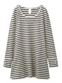 STRIPE RIBBON DRESS