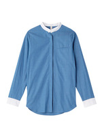 比翼クレリックシャツ