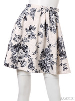 オリジナルローズ柄ジャガードSK