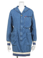 D1197 セーラーカラーデニムO/P 