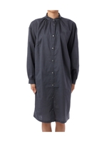 Honnete ハイネックシャツワンピース